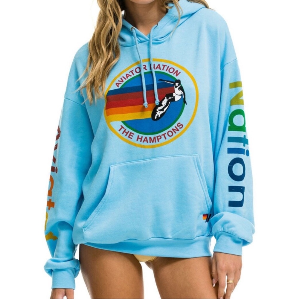 Aviator nation relaxed hoodie